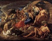 Nicolas Poussin Helios and Phaeton with Saturn and the Four Seasons Germany oil painting artist